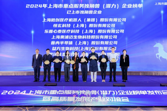 喜报！918.COM(中国区)官方网站股份入选“2024年上海市重点服务独角兽（潜力）企业”(图4)